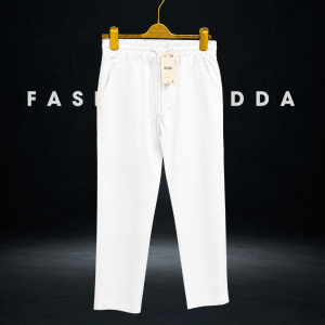 Summer Best Cool Remi Cotton Trouser Pant (White)