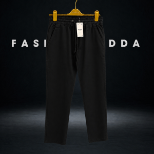 Summer Best Cool Remi Cotton Trouser Pant (Black)