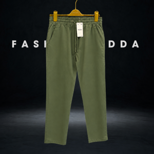 Summer Best Cool Remi Cotton Trouser Pant (Olive)