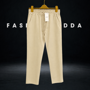 Summer Best Cool Remi Cotton Trouser Pant (Beidge)